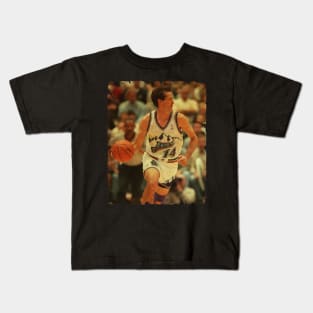 Jeff Hornacek - Vintage Design Of Basketball Kids T-Shirt